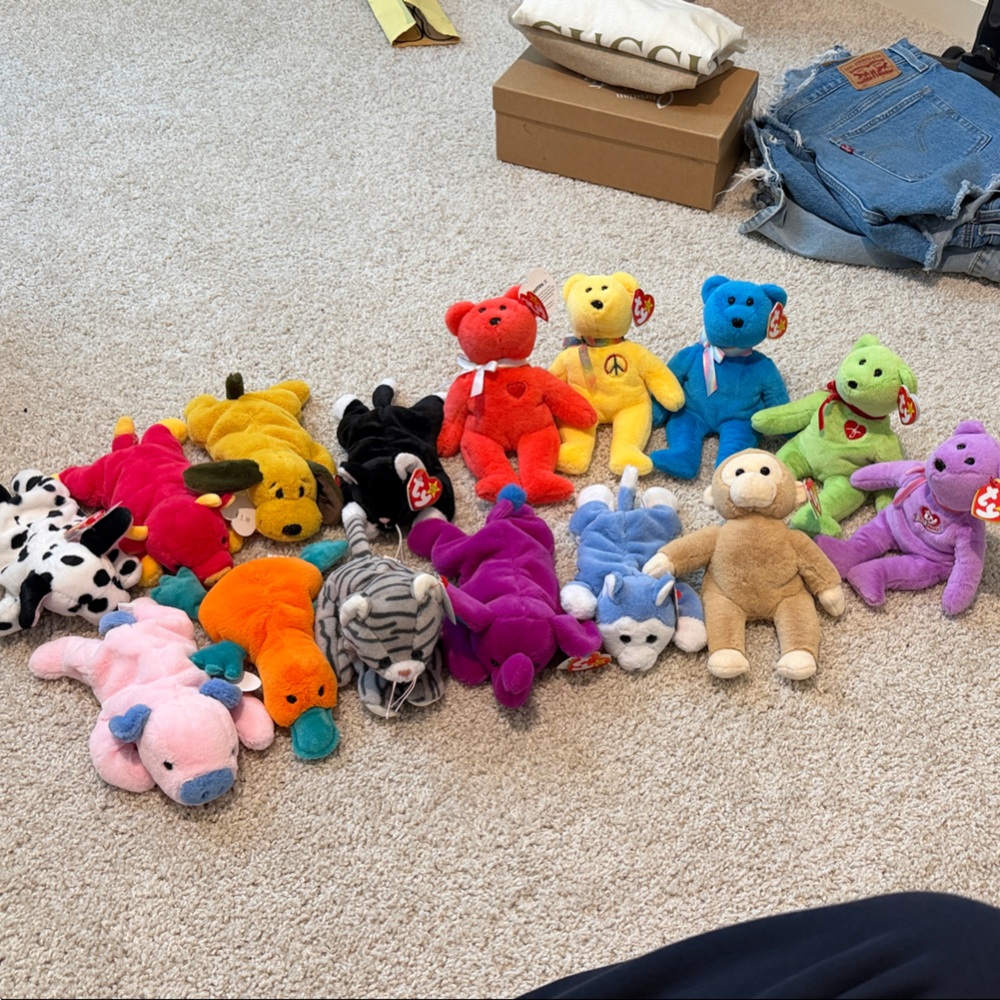 Ty Beanie Baby Plush Lot - 30th Anniversary Limited Edition